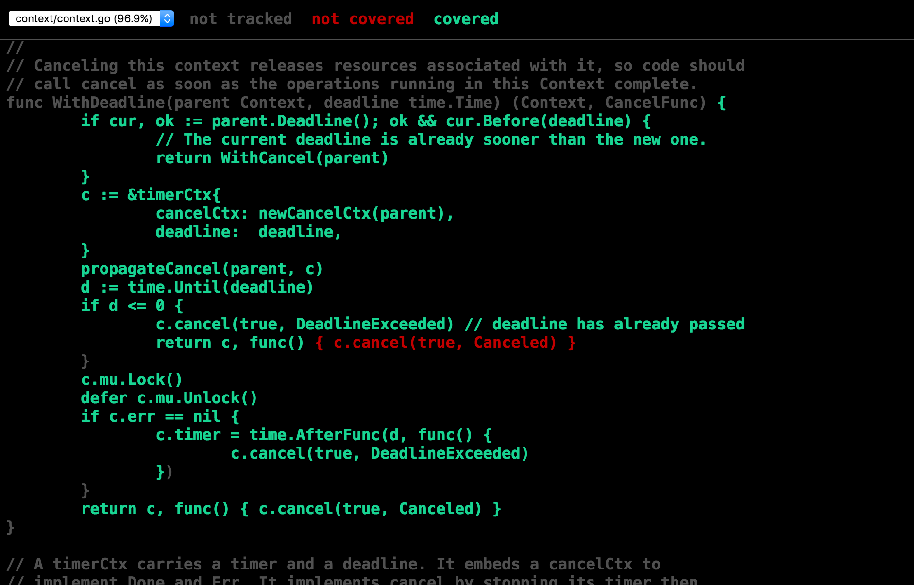 context coverage